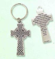 MAY THE ROAD RISE KEY RING